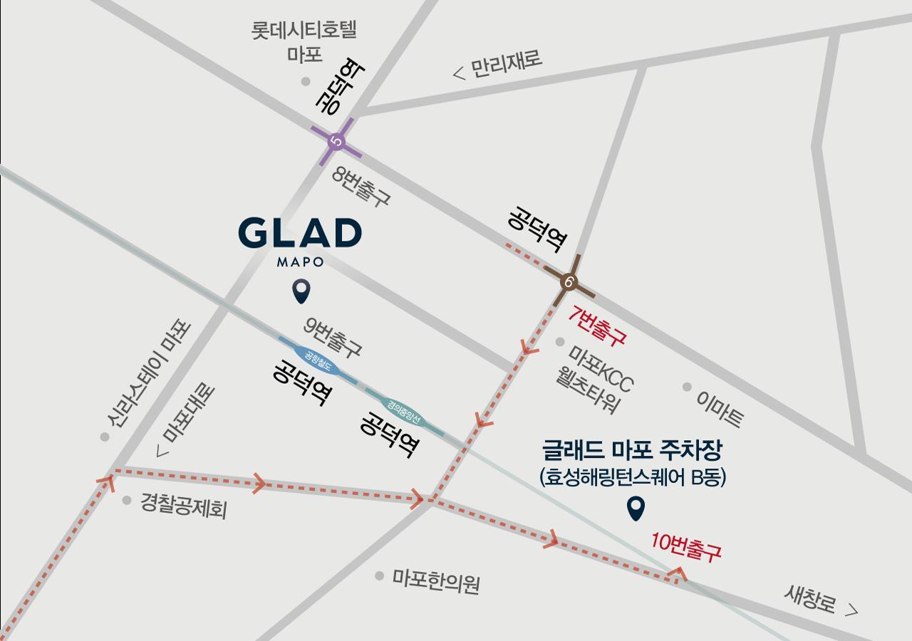 Glad Mapo Hotell Seoul Exteriör bild